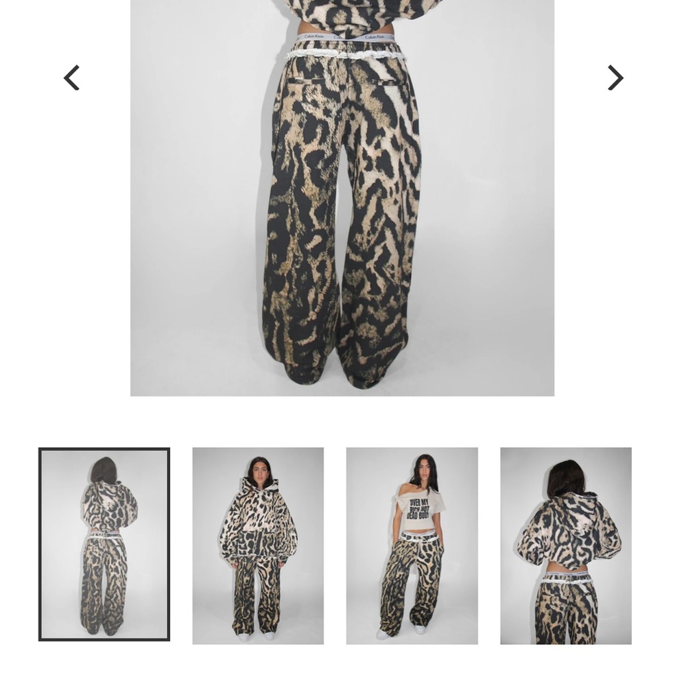 Leopard Print Women's Joggers